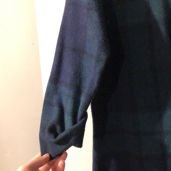 Mock neck long sweater, 3/4 length sleeves - Picture 3 of 4